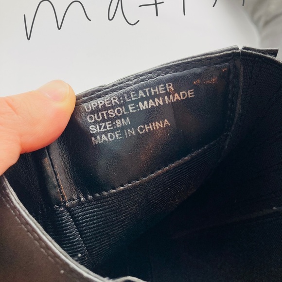 Matisse Tall Black Leather Boots - Picture 8 of 13